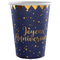 10 GOBELETS 27cl JOYEUX...