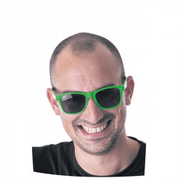 LUNETTES FLUO VERT