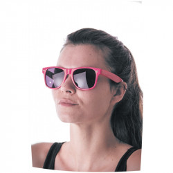 LUNETTES FLUO ROSE