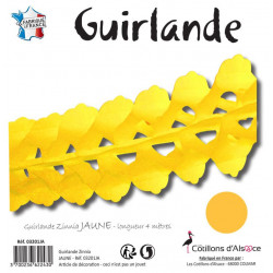 GUIRL ZINNIA 4M JAUNE D'OR