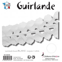 GUIRLANDE PAPIER 4m ZINNIA...