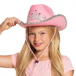CHAPEAU COWBOY AVEC DIADEME...
