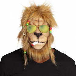 MASQUE LATEX LION AVEC...