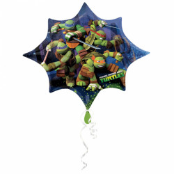 (C) BALL.MYLAR TORTUES...