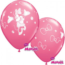 6 BALLONS 11"(28cm) LATEX...