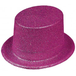 CHAPEAU HAUT-DE-FORME PVC...