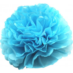 3 FLEURS DECO D20cm PAPIER...