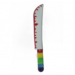 * MACHETTE DE CLOWN TUEUR 50cm