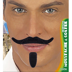 MOUSTACHE NOIRE CHEVALIER