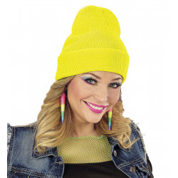 BONNET FLUO JAUNE