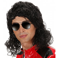 PERRUQUE MJ ROI DE LA POP
