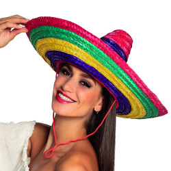 SOMBRERO PAILLE 49CM...