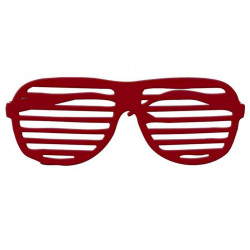 LUNETTES DISCO STORES ROUGE