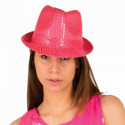 CHAPEAU FUNKY SEQUINS FLUO...