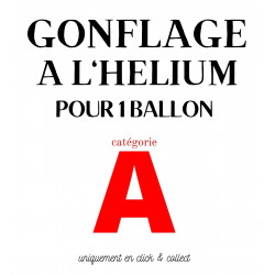 GONFLAGE (A) HELIUM ALU 18"...