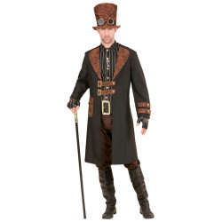 MANTEAU + CHAPEAU STEAMPUNK...