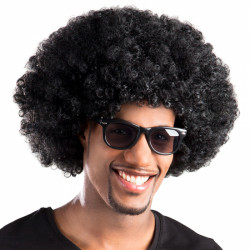PERRUQUE AFRO EXTRA NOIRE