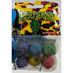 (T1) 6 BOULES FUMIGENES D:3m