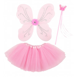 SET TUTU+AILES+BAGUETTE...