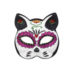 LOUP CHAT DAY OF THE DEAD