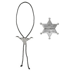 SET COWBOY COLLIER + ETOILE...