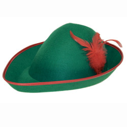 CHAPEAU ROBIN DE BOIS PLUME...