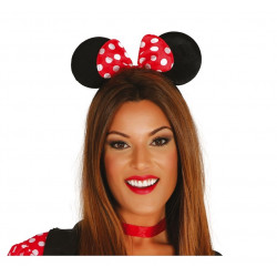 SERRETETE SOURIS NOEUD A POIS