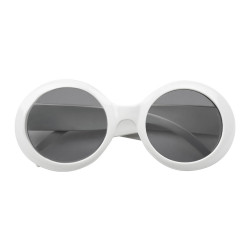 LUNETTES 70'S BLANCHES