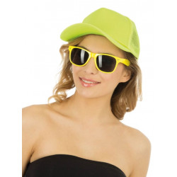 CASQUETTE FLUO JAUNE