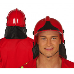 CASQUE POMPIER ROUGE FRANCE...