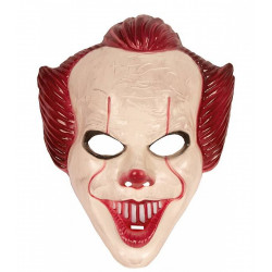 MASQUE CLOWN HORREUR PLASTIQUE