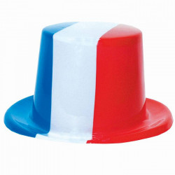 CHAPEAU HAUT-DE-FORME PVC...