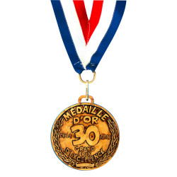 MEDAILLE OR 30 ANS