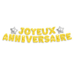 GUIRLANDE BALLONS JOYEUX...