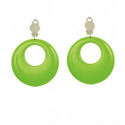 BOUCLES D'OREILLES NEON VERTES