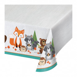 NAPPE 137x259cm ANIMAUX DES...