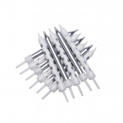 * 12 BOUGIES MIXES 7.5cm...