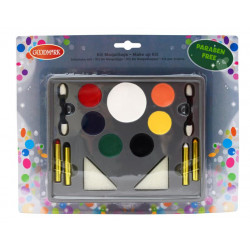 KIT MAQUILLAGE 7 FARDS GRAS...