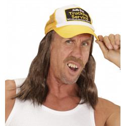 CASQUETTE JAUNE+NUQUE...