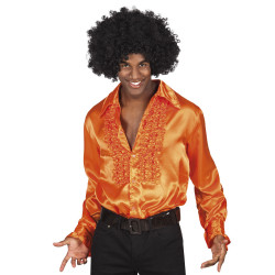 CHEMISE DISCO HOM.M ORANGE