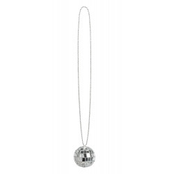 COLLIER BOULE DISCO 4CM