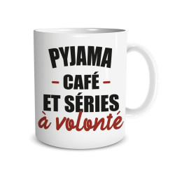 MUG PYJAMA CAFE ET SERIES A...