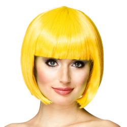 PERRUQUE CABARET JAUNE