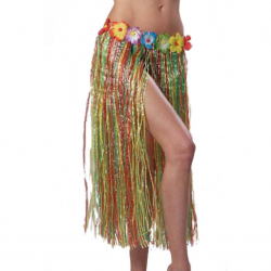 JUPE HAWAI 75cm MULTICOLORE...