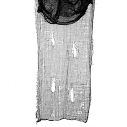 TISSU HORRIBLE 76x183cm NOIR